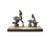 Art Deco Twin Deer Zamac Figurine on Marble Base, Europe, 1940s For Sale - Image 9 of 9