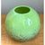 Vintage Green Glass Bubble Sphere Vase For Sale In West Palm - Image 6 of 12