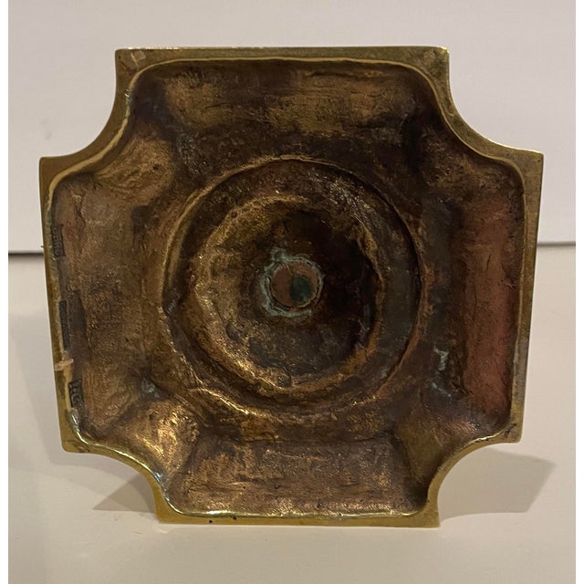 Berg for Colonial Williamsburg Brass Candlestick For Sale - Image 4 of 5
