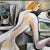 Figurative Original Stewart Ross Female Nude Interior Painting For Sale - Image 3 of 6
