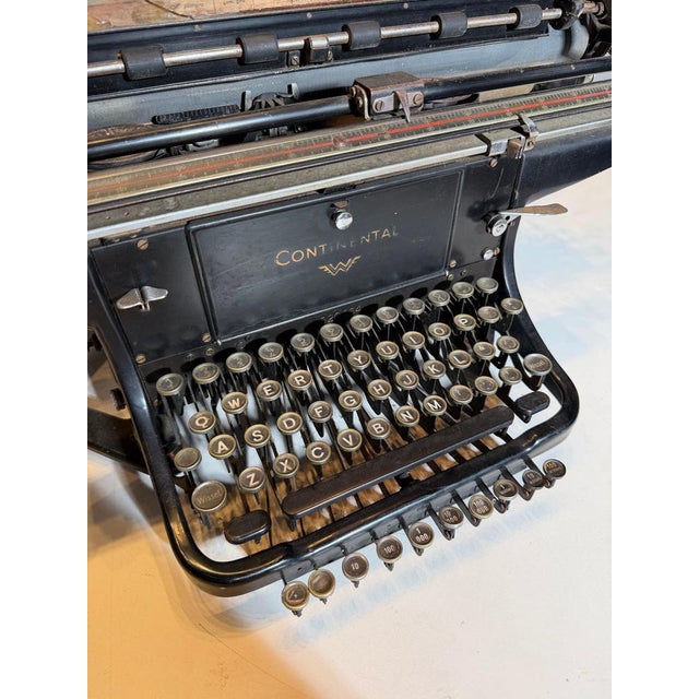 Vintage Continental Rapidus Typewriter For Sale - Image 6 of 13