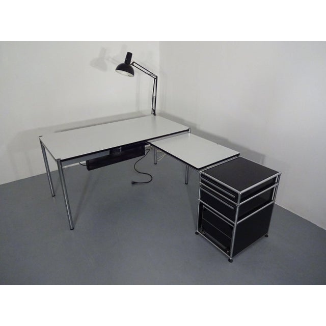 Large Desk by Fritz Haller and Paul Schärer for USM Haller, Switzerland, 1990s For Sale - Image 4 of 18