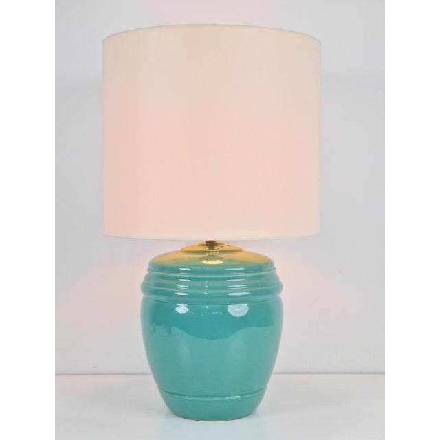 Vintage Laura Ashley table lamp Porcelain Pastel 1980 regency hollywood eclectic 1980 Vintage table lamp in porcelain from...