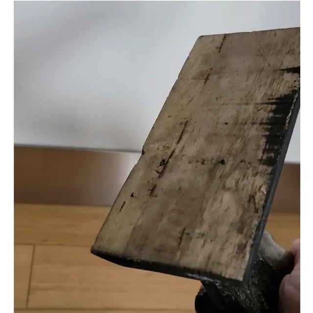 Vintage Thai Buddha Hand Sculpture on Stand For Sale - Image 11 of 12