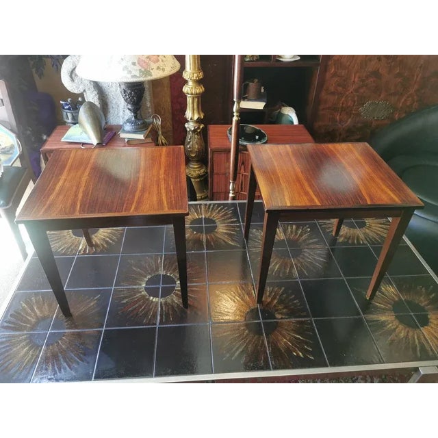 Rosewood Side Tables, Set of 2 For Sale - Image 18 of 18