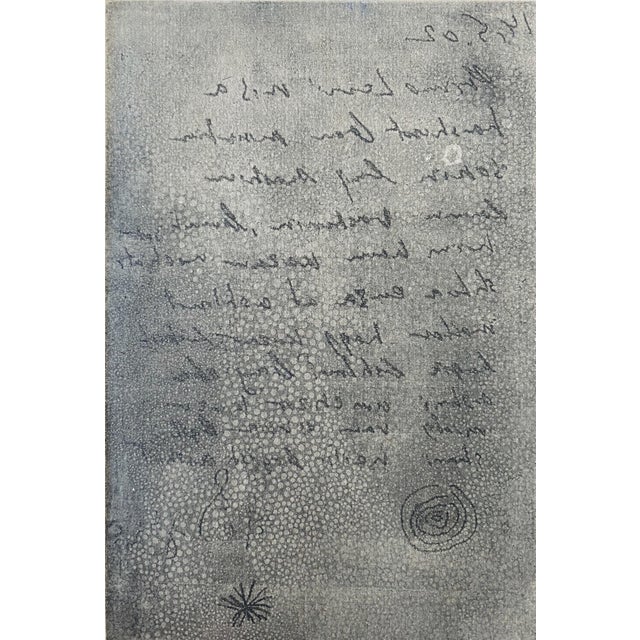 Late 20th Century Asaf Ben Tzvi, Israeli Abstract Modernist Color Etching - Mineral Collection For Sale - Image 5 of 9