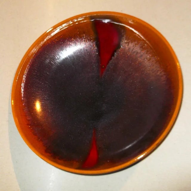 Vintage Italian Terracotta Bowl by Carlo Zauli for Faenza, 1974, in Good conditions. Designed 1970 to 1979