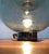 Brown Mid-Century Space Age Bulb Glass Table Lamp, 1960s For Sale - Image 8 of 18