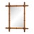 19th Century France Tan Wood Mirror For Sale