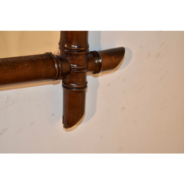 Faux Bamboo Mirror From France, Circa 1900 For Sale - Image 11 of 11