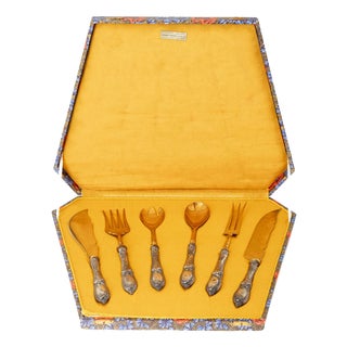 Silver Serving Cutlery Set, 1800s, Set of 2 For Sale