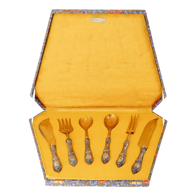 Silver Serving Cutlery Set, 1800s, Set of 2 For Sale