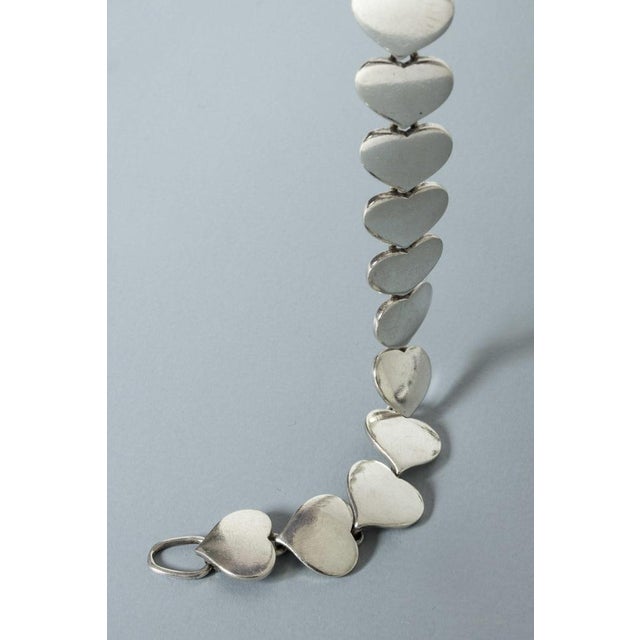 Silver Bracelet by Karl Gustav Hansen, 1950s For Sale - Image 4 of 7