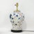 Vintage Brunschwig & Fils Cadiz Table Lamps - Blue and Cream Ceramic With Boar and Deer Motif - a Pair For Sale - Image 11 of 14