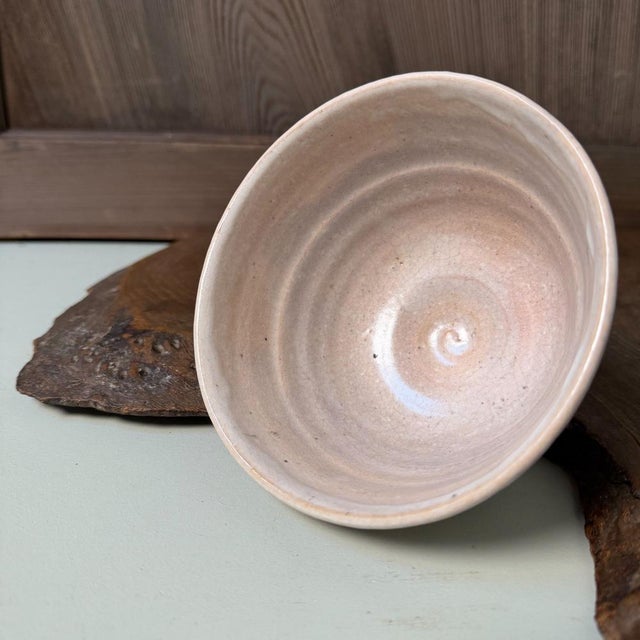 Japanese Matcha Chawan in Ido Form, Wood-Ash Glaze, 1970s For Sale - Image 6 of 13