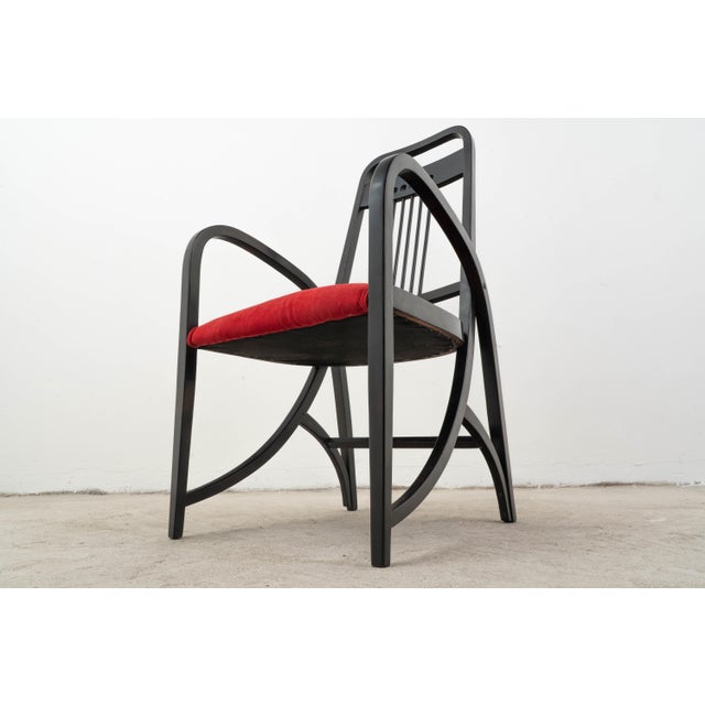 No. 511 Armchair in Beech by Michael Thonet for Thonet, 1890s For Sale - Image 6 of 18