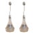 1970s Italian Glass Pendant Ceiling Lights - A Pair For Sale