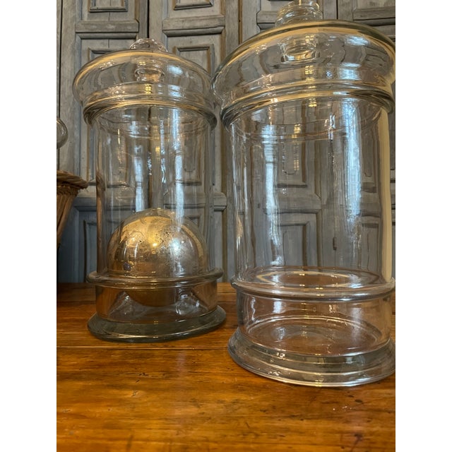 19th Century Antique French Candy Jars, 1800s, Set of 3 For Sale - Image 5 of 16
