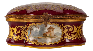 Napoleon III Sèvres Porcelain Box