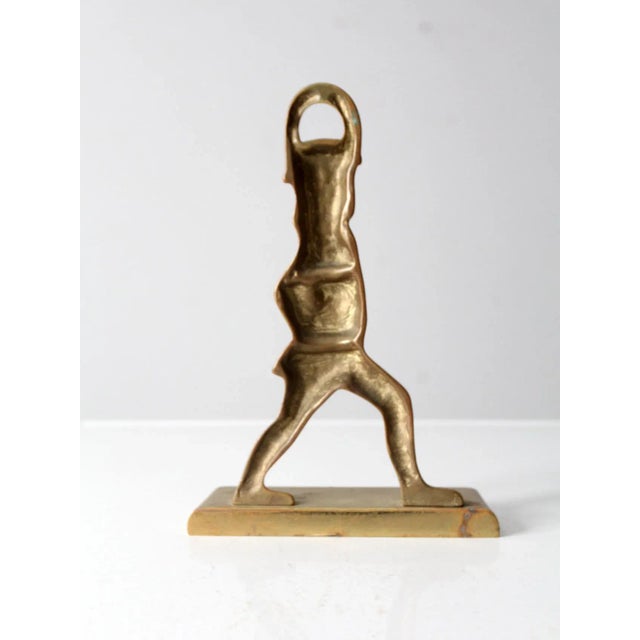 Vintage Virginia Metalcrafters Soldier Doorstop For Sale - Image 4 of 11