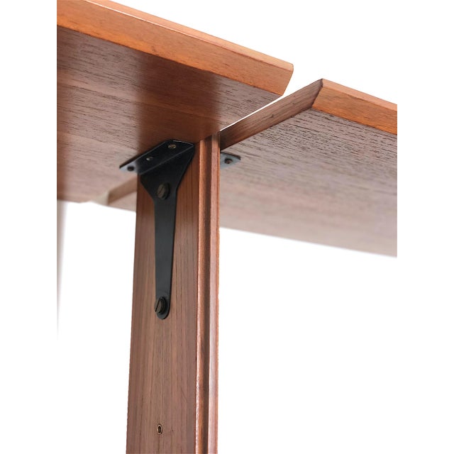 Vintage Double-Sided Bookcase with 2 Bays, Italy, 1960s For Sale - Image 4 of 13