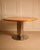Vintage Italian Circular Dining Table in Wood and Metal, 1970s For Sale - Image 9 of 9
