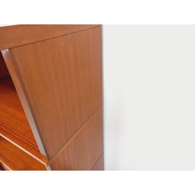 Vintage Oak Bookcase, 1960s For Sale - Image 12 of 13
