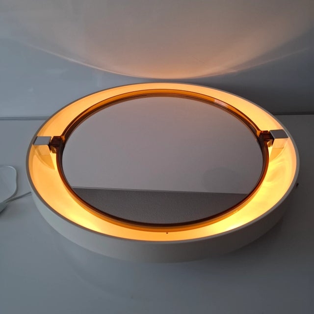 Mid-Century Modern Allibert Illuminated Wall Mirror, Model a 41, Germany, 1970s For Sale - Image 3 of 18