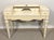 A little on the shabbier side of chic, this painted vintage spinet desk evokes the hope of discovering an old letter...