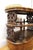 Late 19th Century Late 19th Century Three-Tier, Burled Wood & Brass Bar Cart For Sale - Image 5 of 6