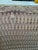 White Vintage White Wicker Rattan Style Wall Shelf With Braided Trim For Sale - Image 8 of 8
