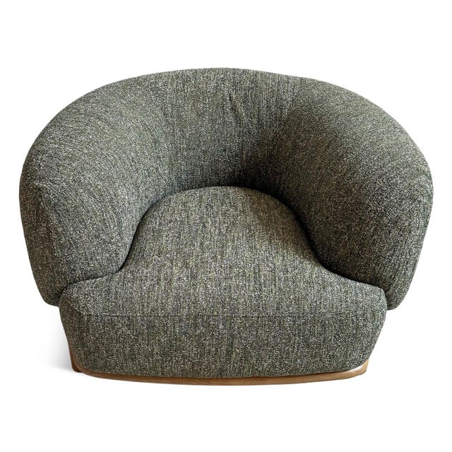 Mona Moss U-Back Easy Chair For Sale - Image 9 of 13