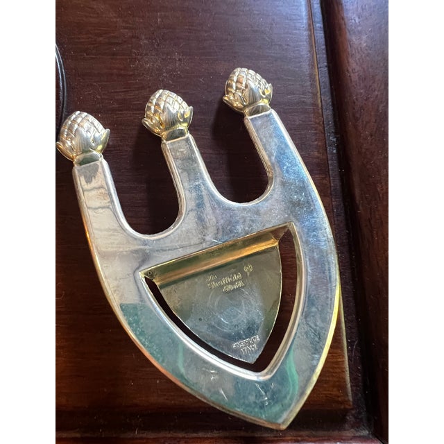 Vintage Italian Silver Bookmark For Sale In Atlanta - Image 6 of 10