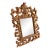 Antique Victorian Rococo Revival Gilt Wood Mirror - Genuine Gold Leaf Over Red Bole, C. 1890 For Sale
