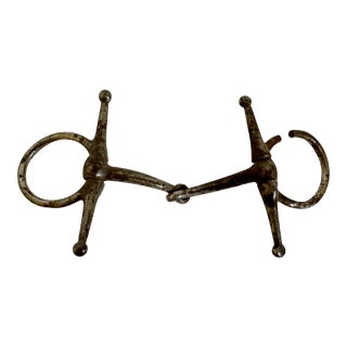 Antique Horse Snaffle Bit, Us Cavalry For Sale