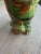 Mid Century Petite Green Glazed Bisque Foo Dogs, a Pair For Sale In New York - Image 6 of 8