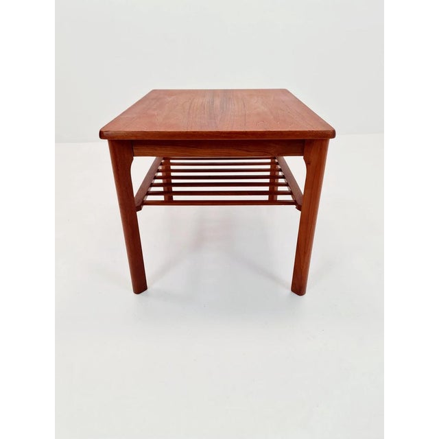 Danish Teak Coffee Table by Henning Kjaernulf for Vejle Møbelfabrik, 1960s For Sale - Image 9 of 11
