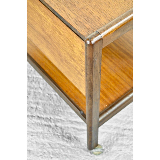 Mid-Century Modern Folding Drinks Trolley in Teak, 1960s For Sale - Image 10 of 10