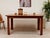Chestnut Oak Vintage Dining Table Without Leaf For Sale - Image 8 of 12
