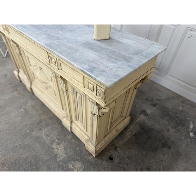 Wood Molded Work Countertop, 1900s For Sale - Image 7 of 9