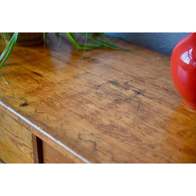 Large Industrial Style Chest of Drawers with Workshop Locker, 1930s For Sale - Image 18 of 18