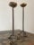 Brutalist Brutalist Twisted Brass Candle Holders, a Pair For Sale - Image 3 of 13