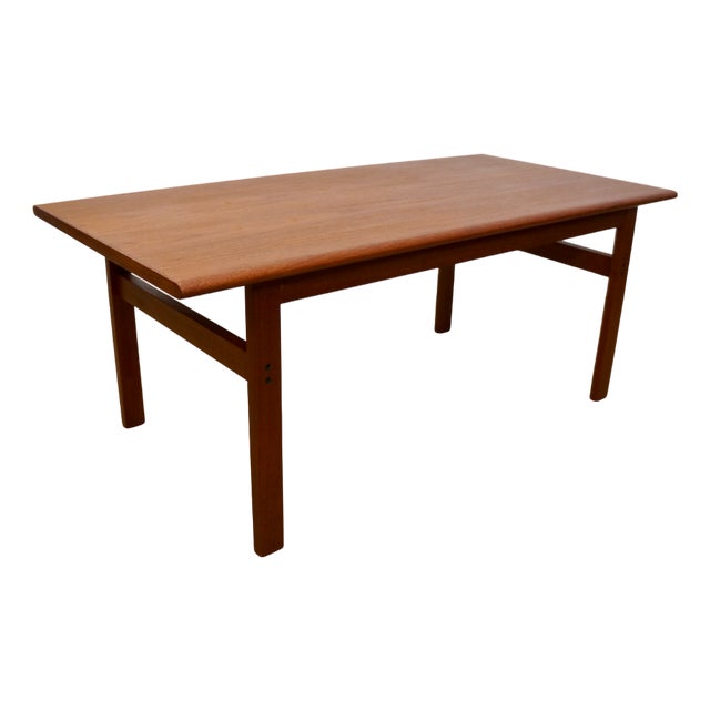 Capella Coffee Table in Teak by Illum Wikkelsø for Niels Eilersen, 1960s For Sale