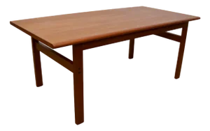 Capella Coffee Table in Teak by Illum Wikkelsø for Niels Eilersen, 1960s