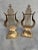 Mid 20th Century Vintage Brass Musical Harp Bookends a Pair For Sale - Image 5 of 11