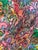 Plastic Serg Graff "Wonder Tangle=I" Abstract Acrylic Painting Framed Outsider Art Coa For Sale - Image 7 of 11