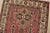 Kazak Runner 2’8” X 9’9” Red Wool Tribal Hand-Knotted Oriental Rug For Sale In Philadelphia - Image 6 of 13