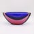 Blue 1960s "Sommerso" Art Glass Vase attributed to Falvio Poli For Sale - Image 8 of 9
