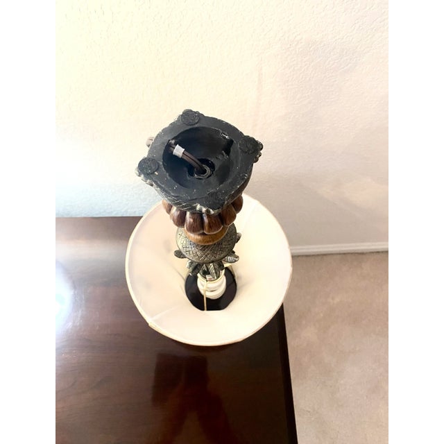 Late 20th Century 20th Century Exquisite Pair Pineapple Design Lamps Excellent Condition For Sale - Image 5 of 18