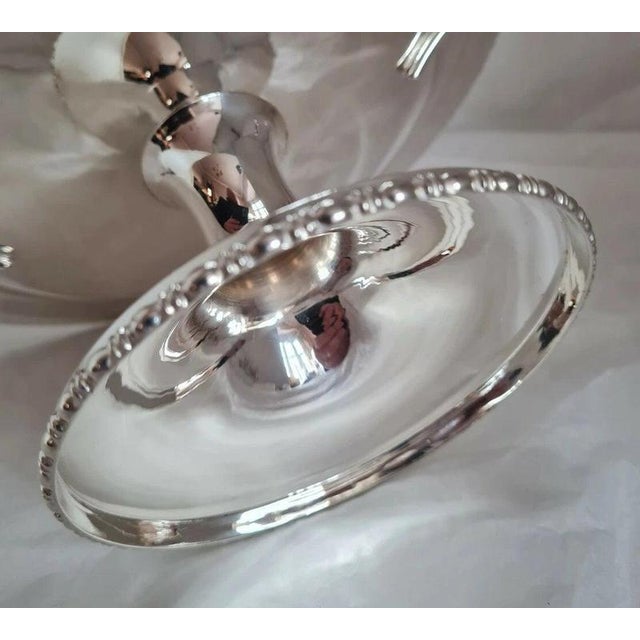 Antique Sterling Silver Compotier Tazza from Lee & Wigfull, 1911 For Sale - Image 9 of 13